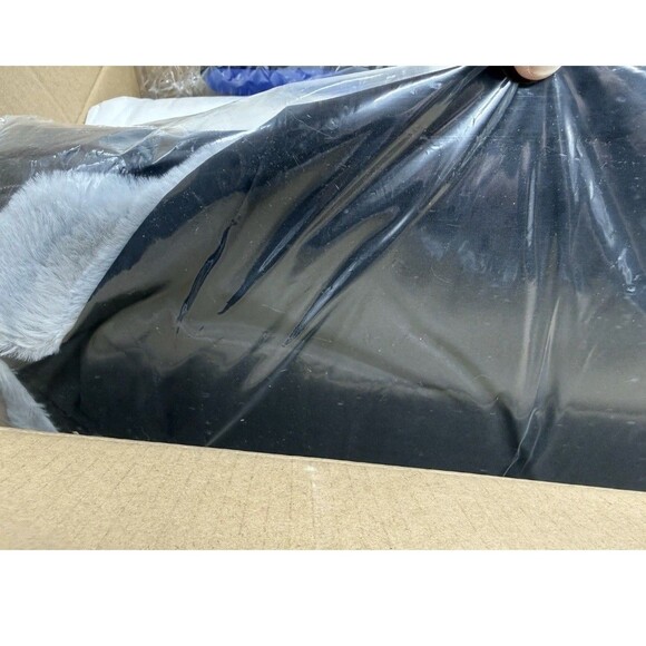 Dog Car Seat Waterproof Booster w Storage Pockets Groom Glove Small Black Gray - Picture 14 of 16